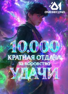 Ранобэ «10,000-кратная отдача за воровство удачи» — обложка